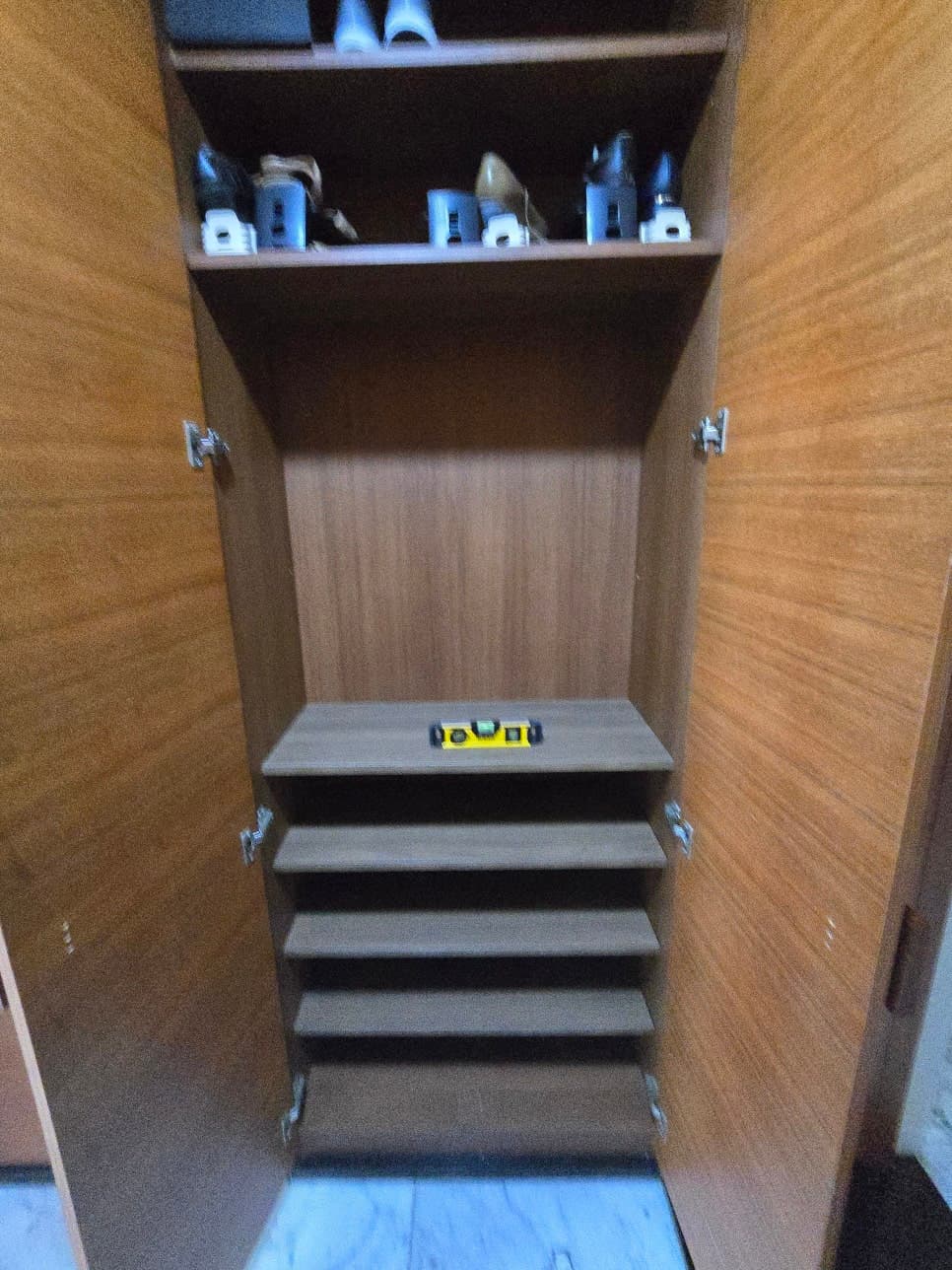아산 회전식 신발장, 튼튼한 고정형 선반으로 리폼 완성 사진 1